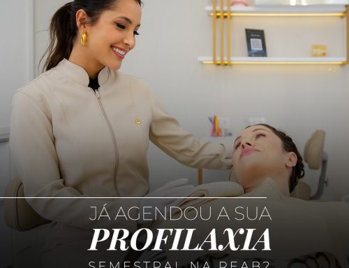 Já agendou a sua profilaxia semestral na Reab? 🦷