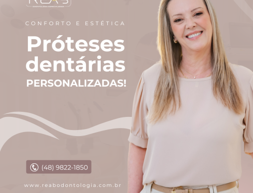 Próteses dentárias personalizadas!